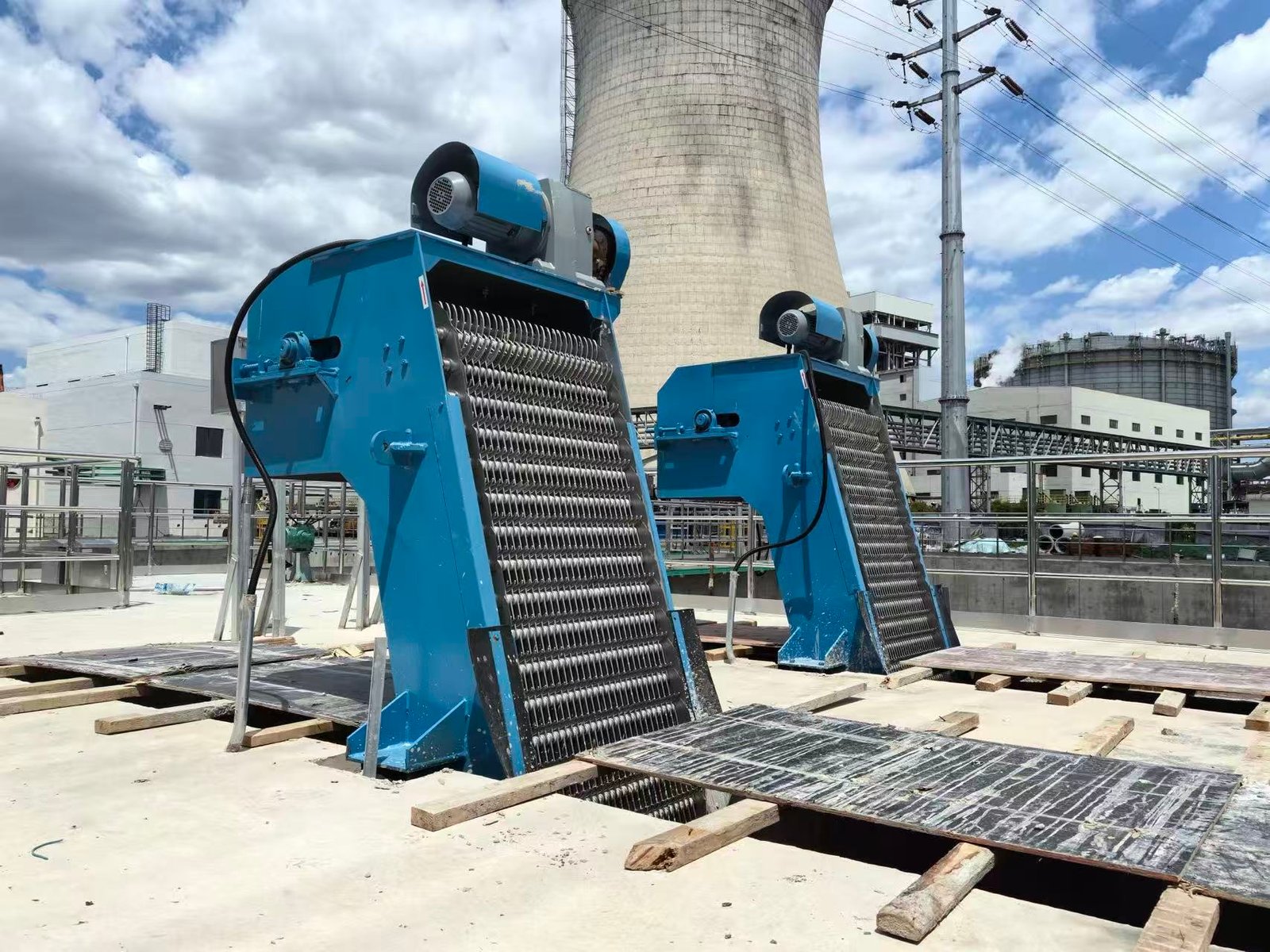Mechanical Coarse Bar Screen water treatment project