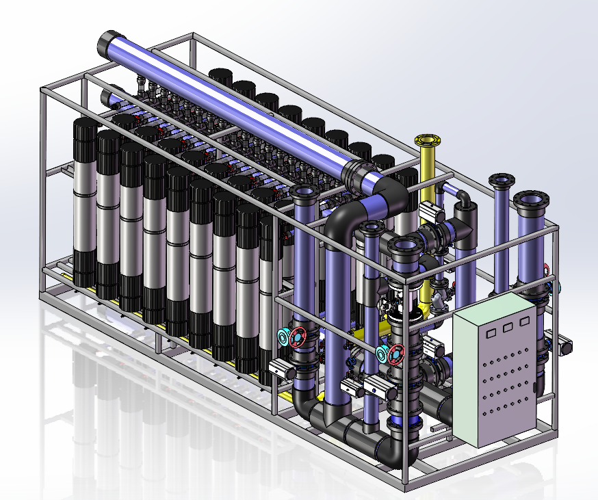 Ultrafiltration UF System water treatment project